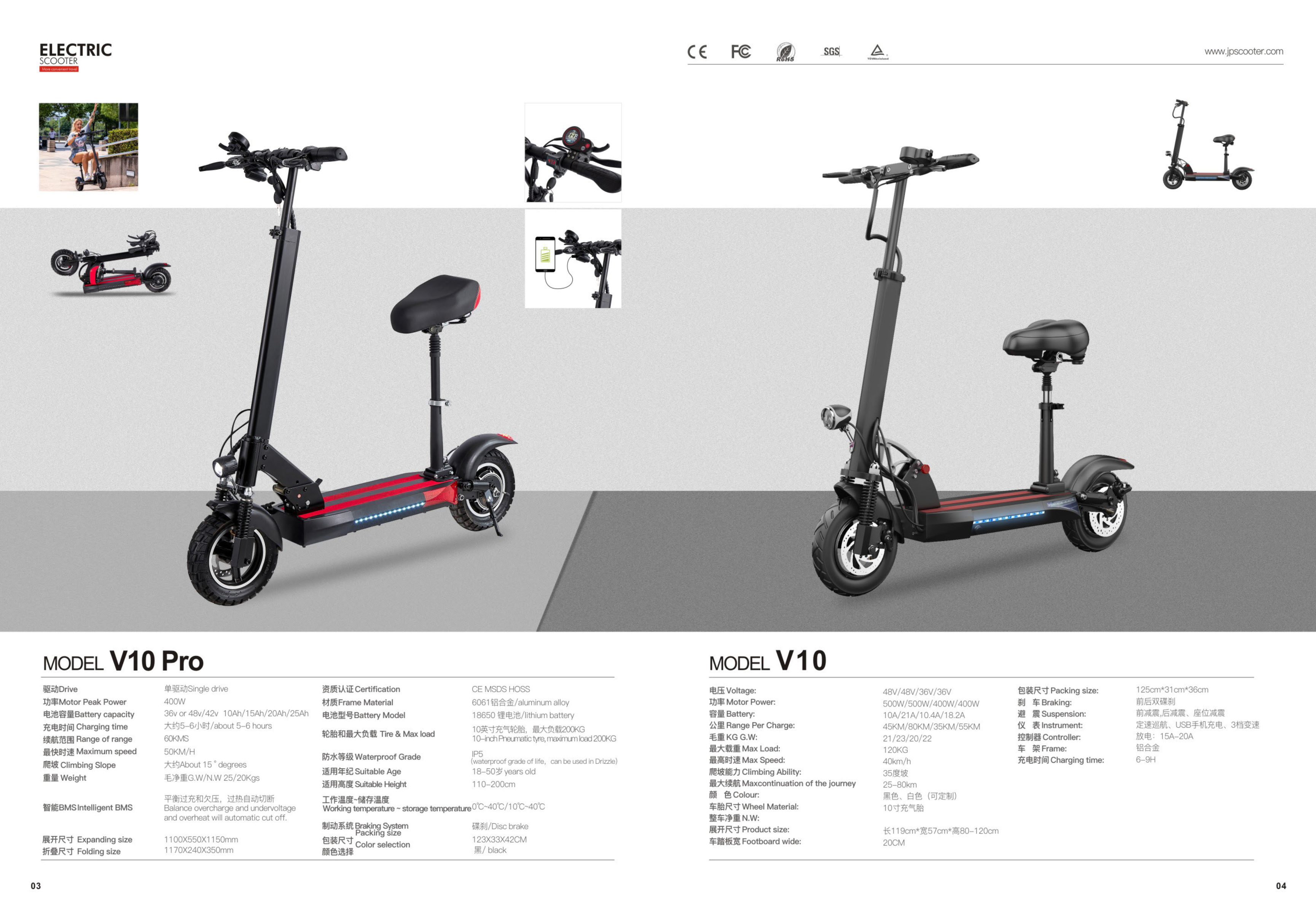 ZIJAZO S10 catalog sheet