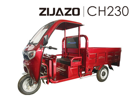 ZIJAZO CH230 Heavy Duty Cabin Tricycle