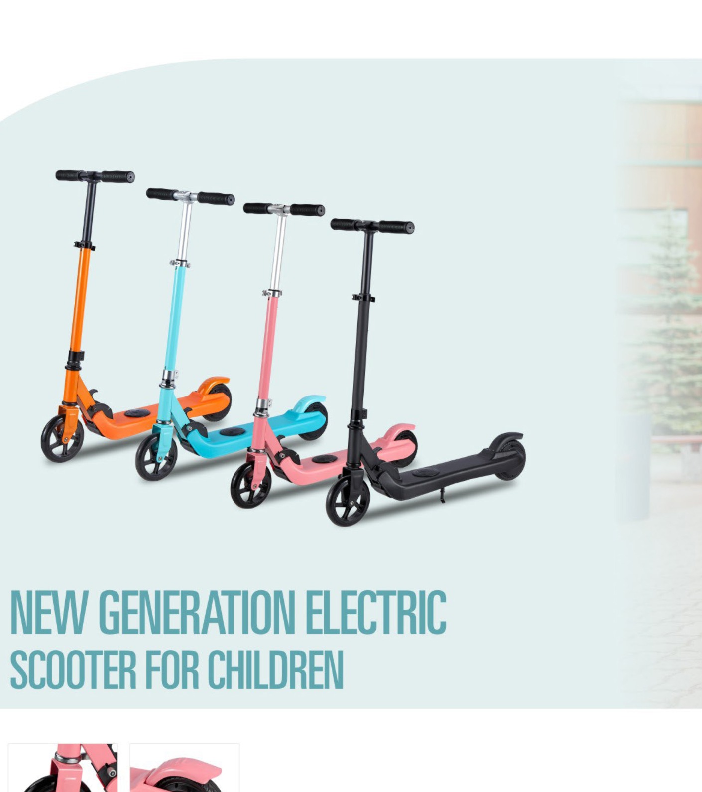 ZIJAZO kids electric scooters